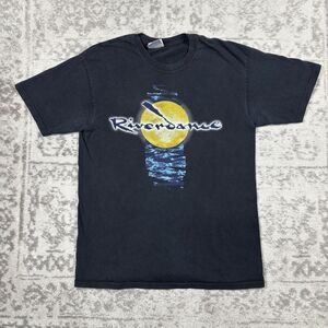 Vintage Riverdance Shirt Adult 90s Movie Promo Tee Double Sided Size Medium